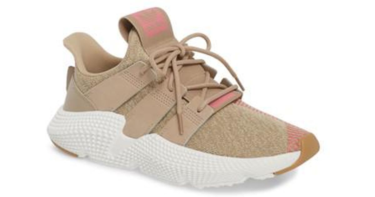 adidas prophere tan and pink