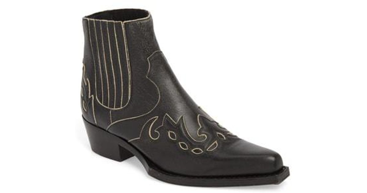 calvin klein cowboy boots