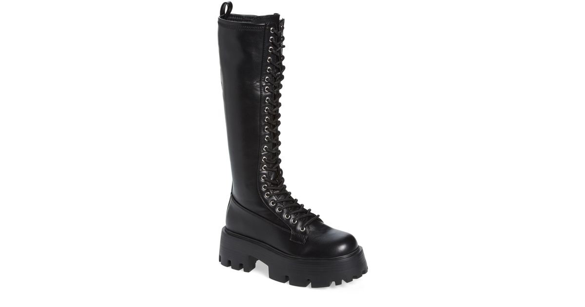combat boots steve madden