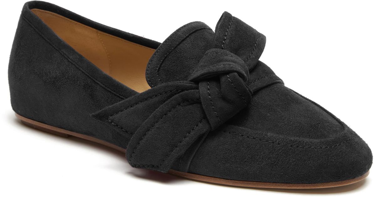 etienne aigner chiara bow loafers