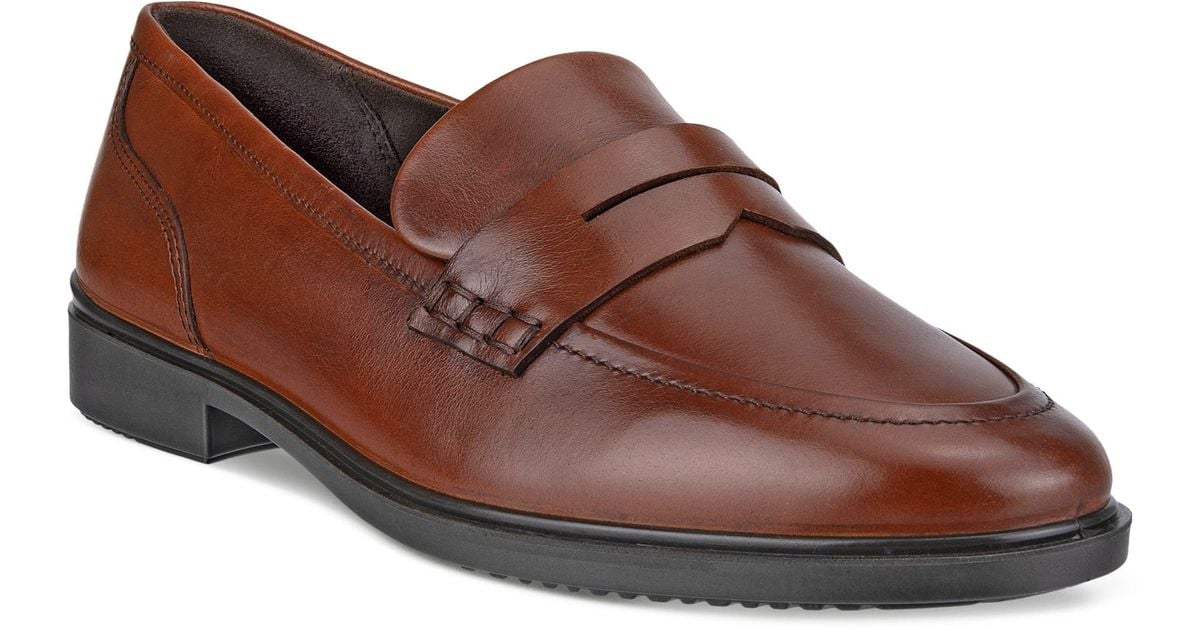ecco penny loafer