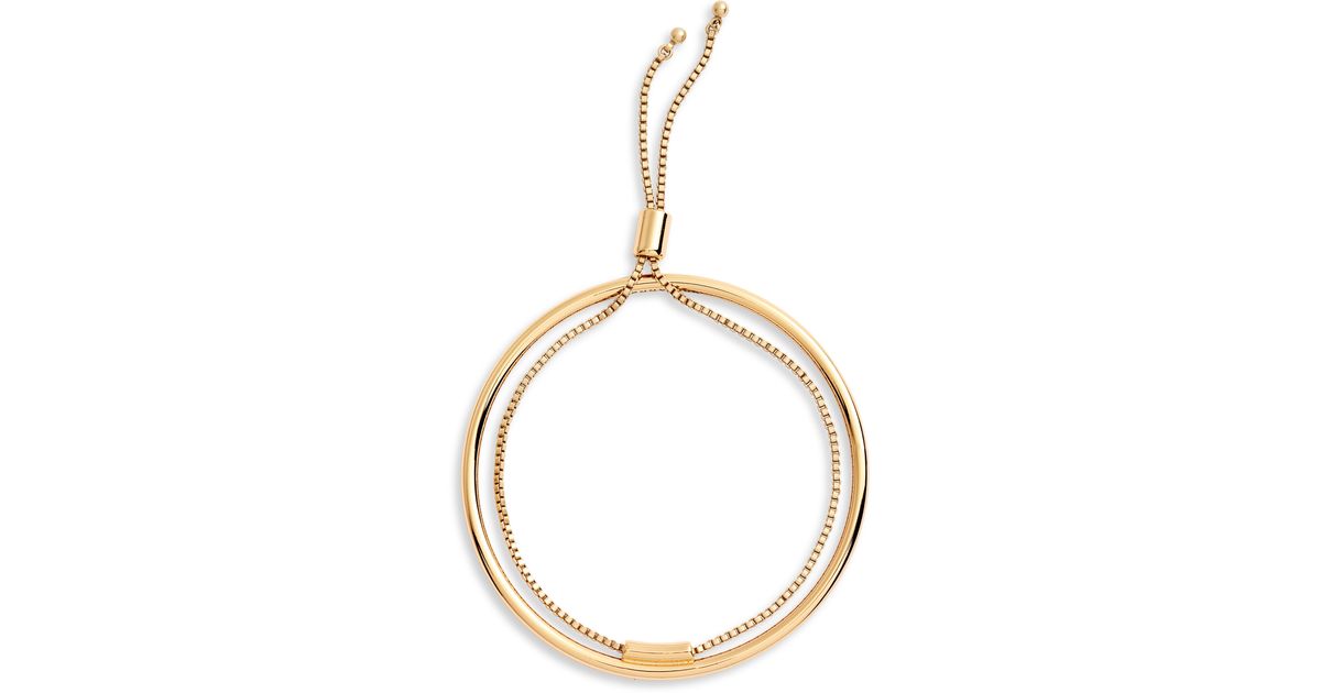 Download Jenny Bird Sadie Layered Slide Bracelet in Metallic - Lyst