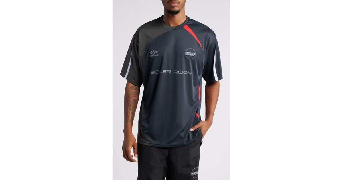 BOILER ROOM X Umbro Football Jersey in Black for Men | Lyst BOILER ROOM X Umbro Football Jersey in Black for Men | Lyst