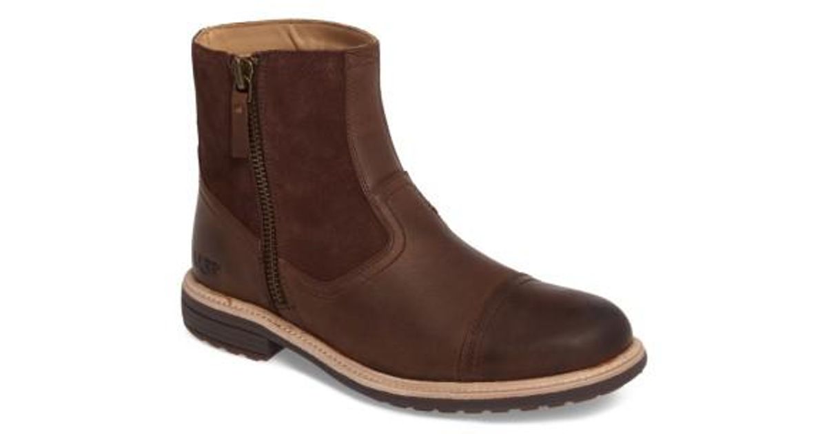 UGG Suede Ugg Dalvin Zip Boot With 