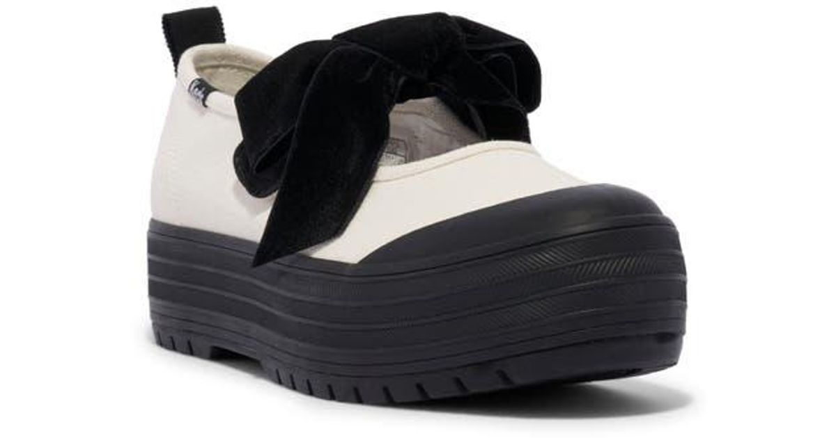 Keds Square Toe Mary Jane Fashion Sneaker in Black | Lyst
