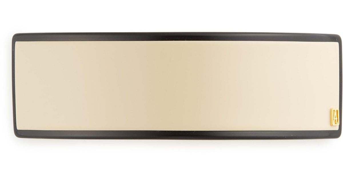 Alexandre De Paris Thick Hair Barrette In Natural Lyst