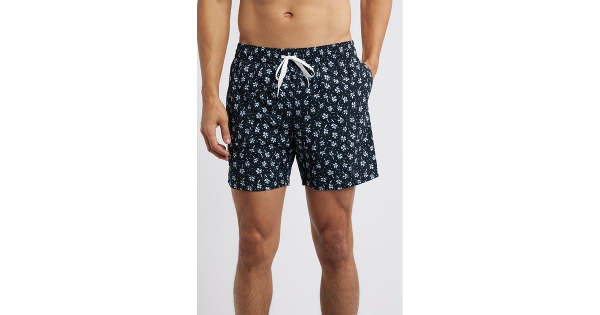Chubbies The Daisy Dives 5.5-Inch Floral Swim Trunks in Blue for Men | Lyst