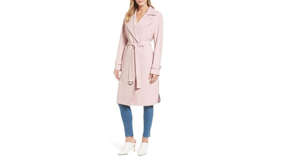MICHAEL Michael Kors Belted Trench Coat 