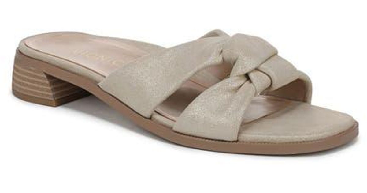Vionic Mabel, Sandali a Ciabatta Donna, Cammeo Pelle Rosa, 43 EU