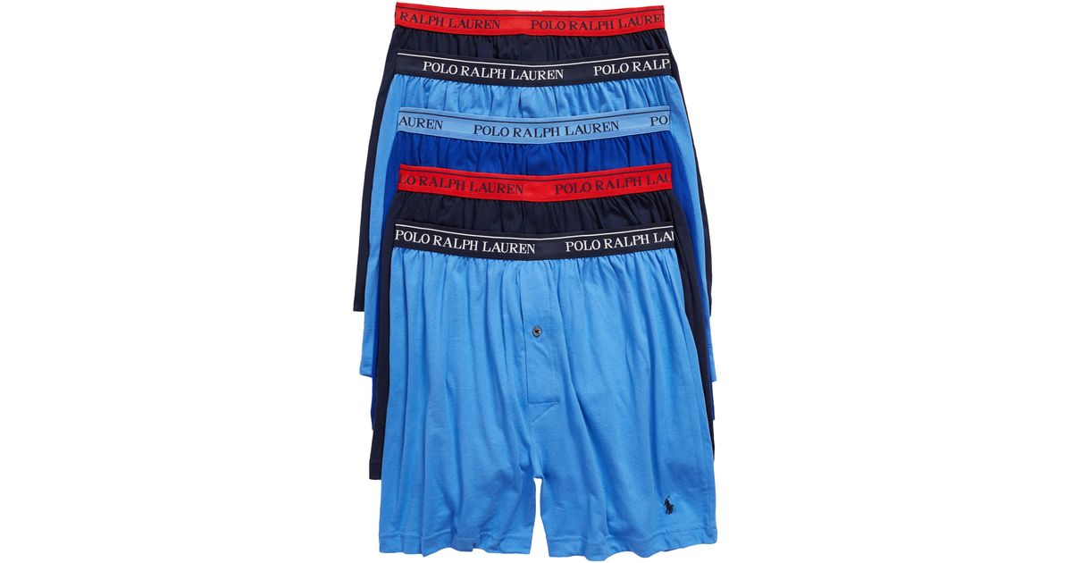 ralph lauren boxers 5 pack