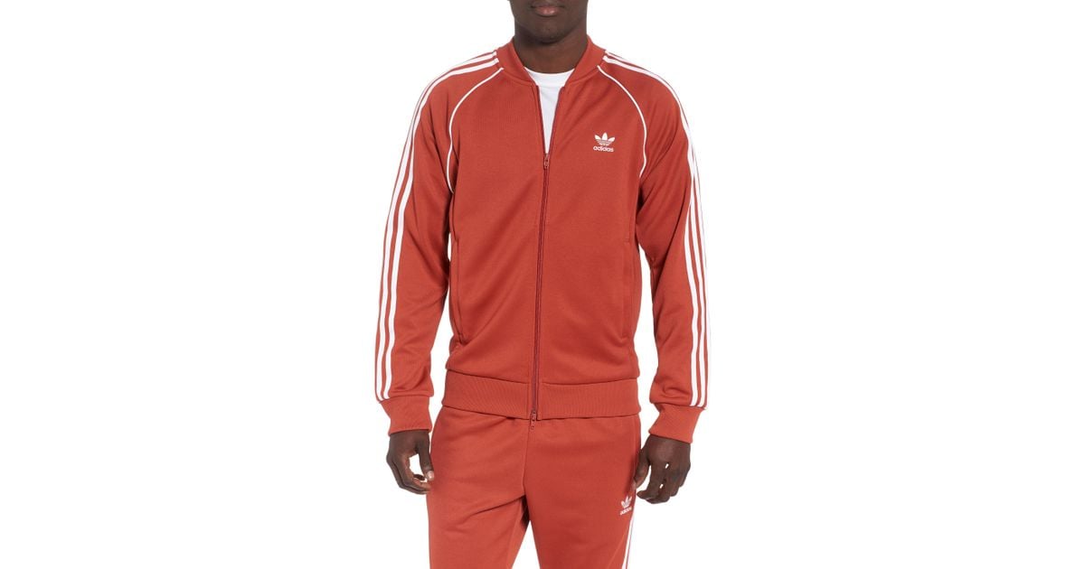 sst track jacket orange