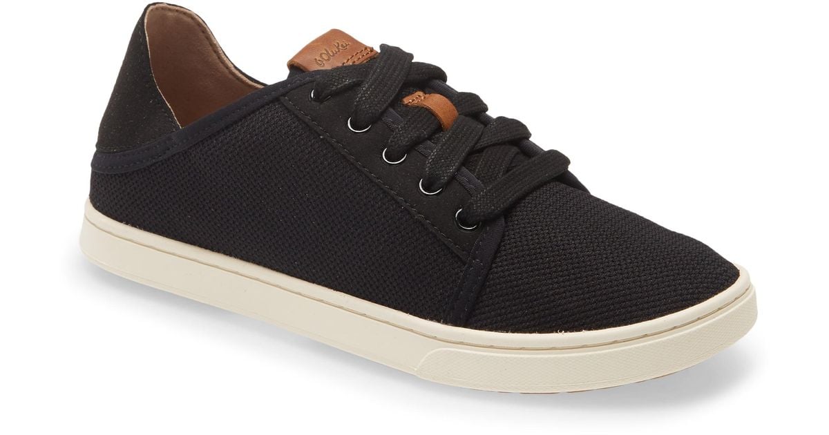 Olukai Pehuea Li Convertible Sneaker in Black Lyst