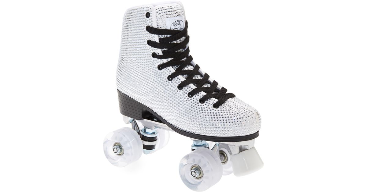 Steve Madden Sk8r Roller Skates in White Lyst