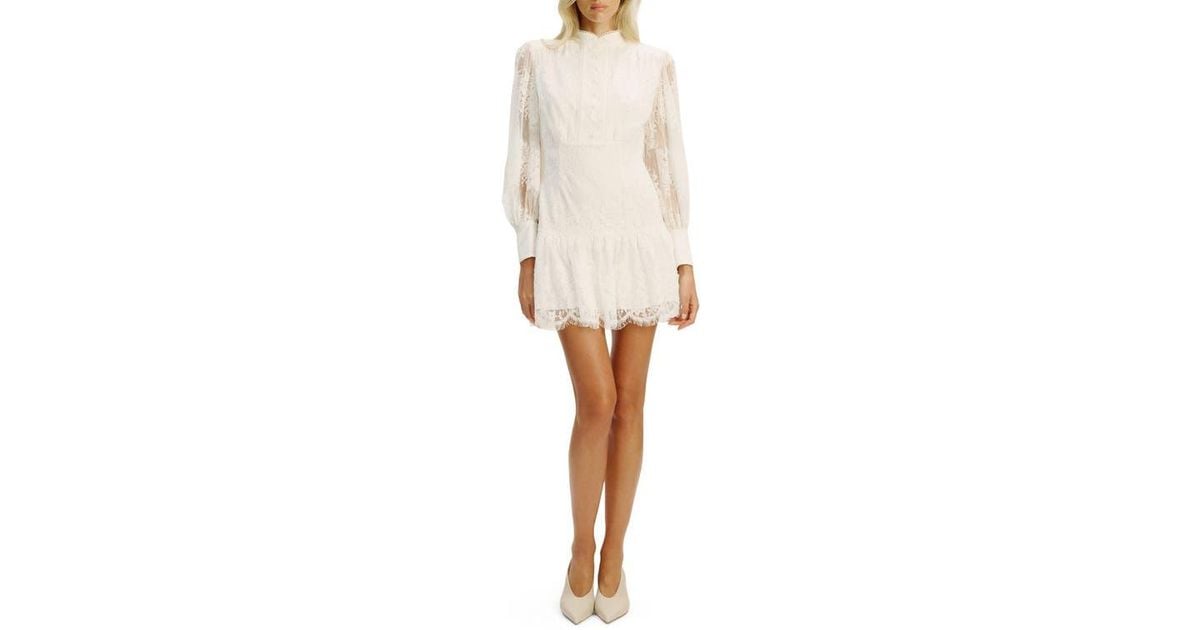 bardot white long sleeve dress White Bardot Sheer Ruched Long Sleeve Maxi Dress White / 10