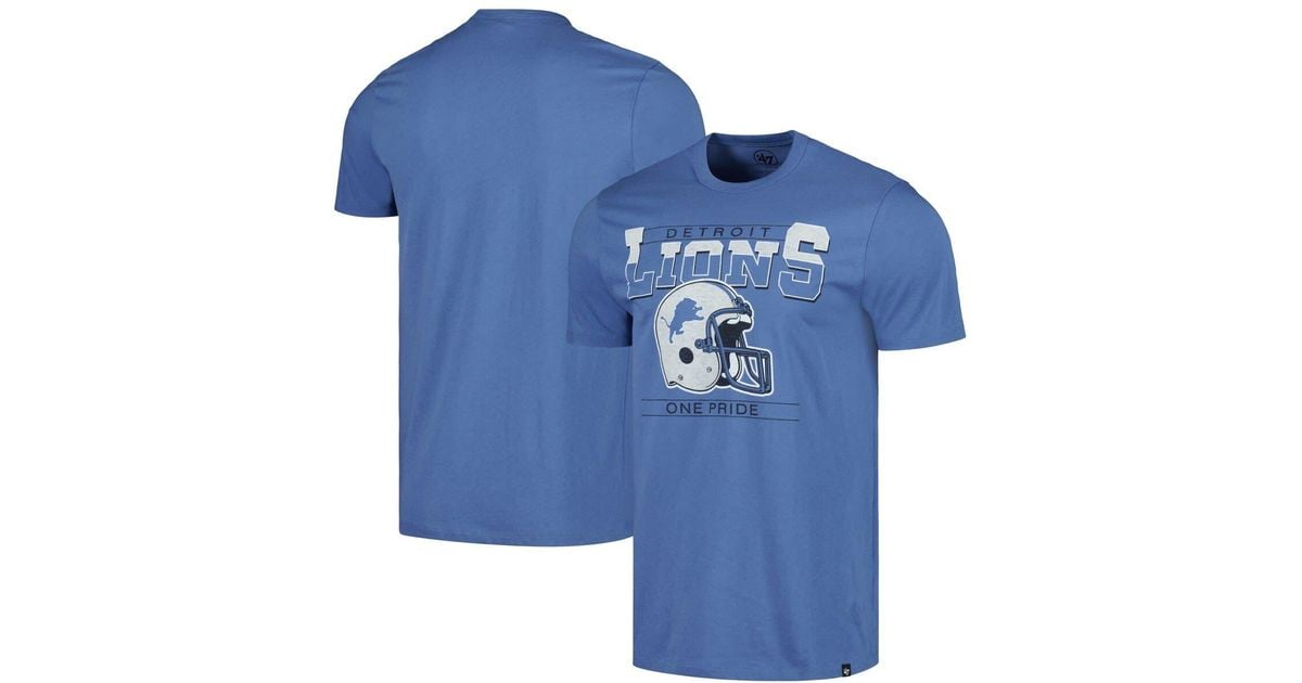 '47 Detroit Lions Time Lock Franklin T-shirt At Nordstrom in Blue for ...