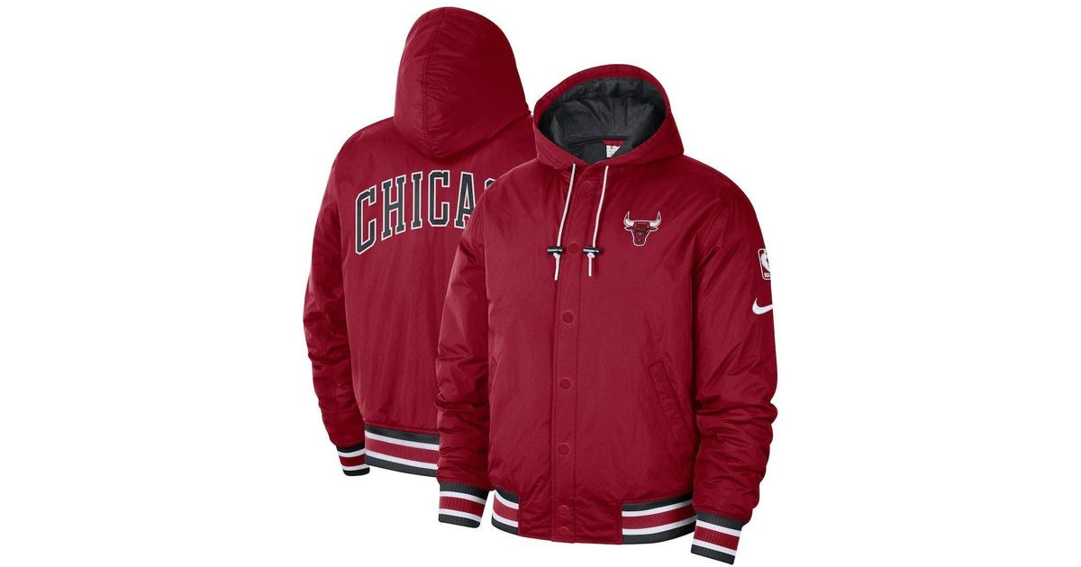 Chicago Bulls Nike Women's City Edition Courtside Full-Zip Jacket - Light  Blue/Navy