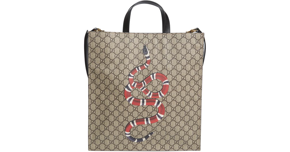 gucci snake print bag