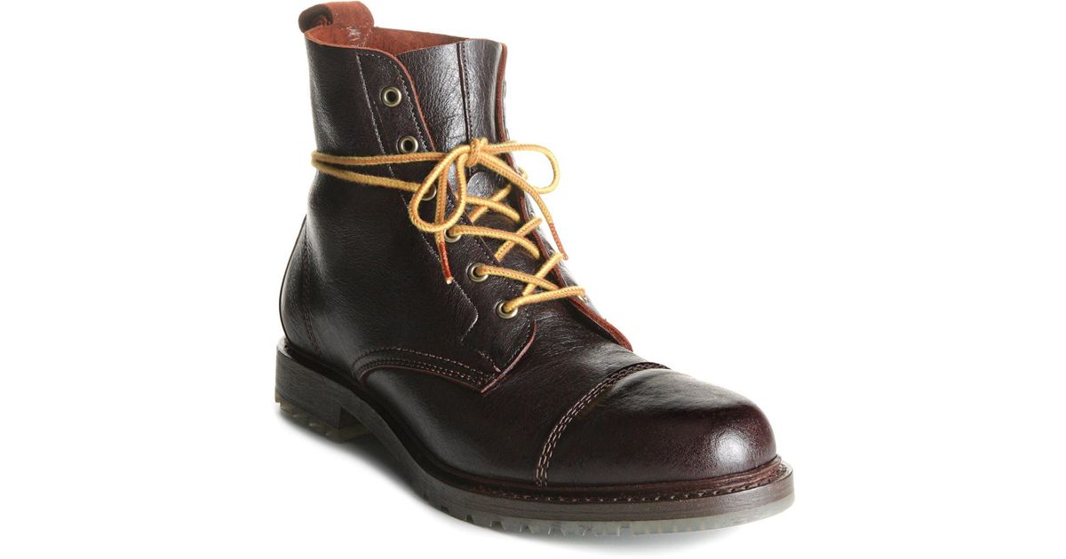 normandy cap toe boot