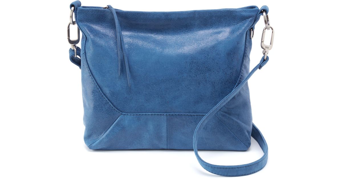 Hobo International Medium Marlowe Leather Crossbody Bag in Blue | Lyst