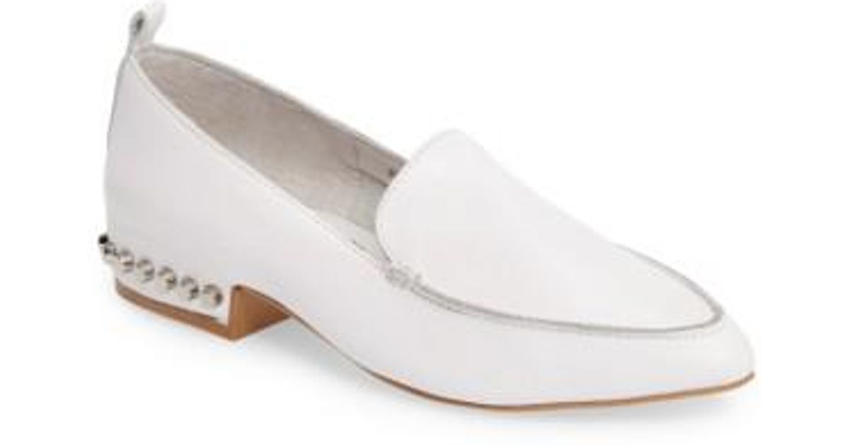 jeffrey campbell barnett studded loafers