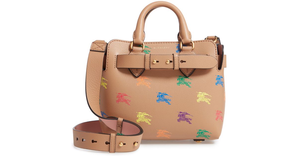 burberry tote rainbow