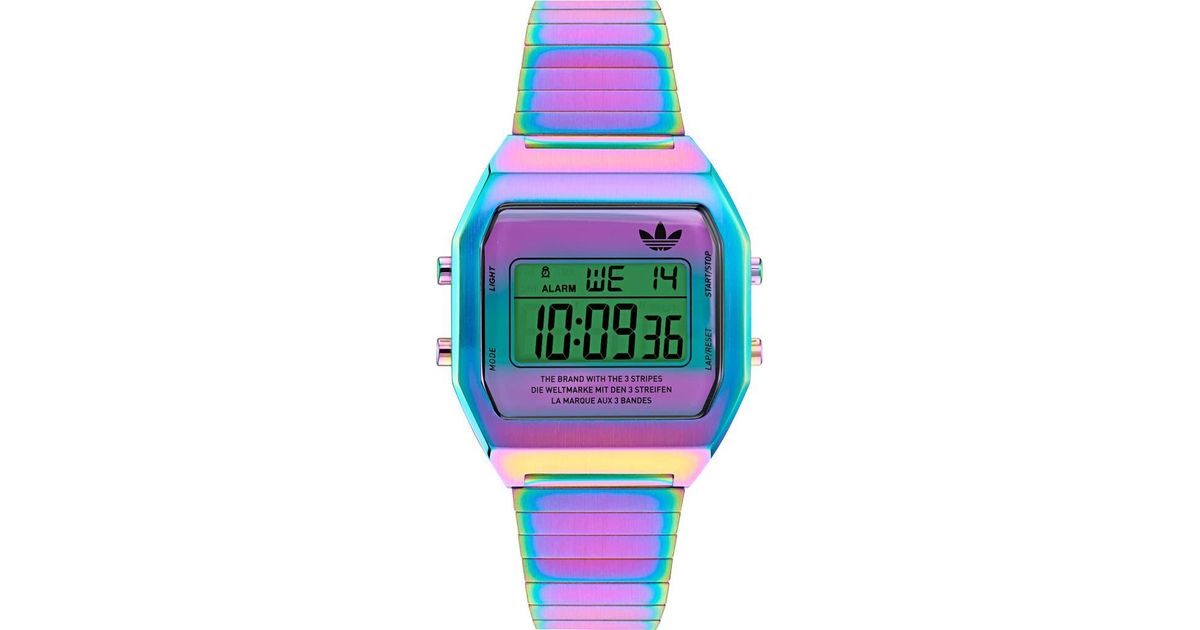 Adidas Multicolored Digital Sports Watch adidas Digital Square Wristwatches for sale | eBay main image 4