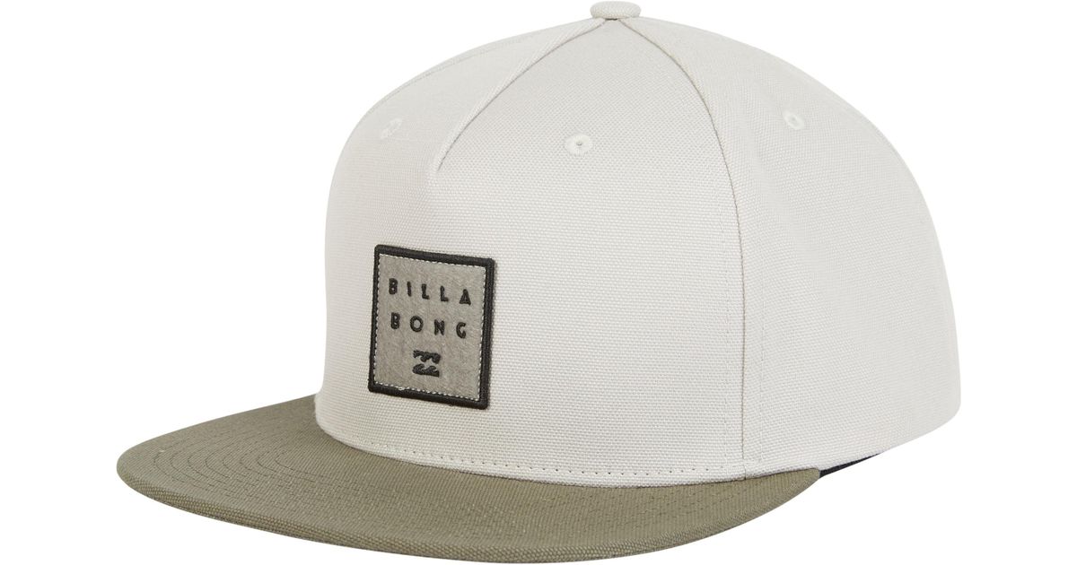 billabong stacked snapback