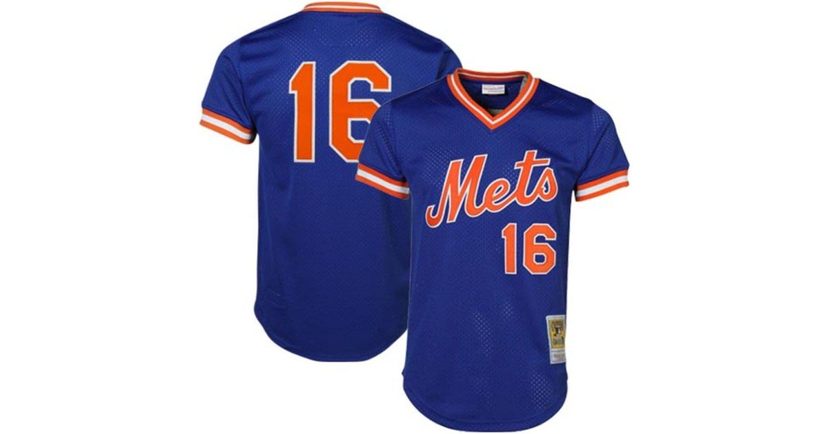 Mitchell & Ness Dwight Gooden New York Mets Cooperstown Mesh