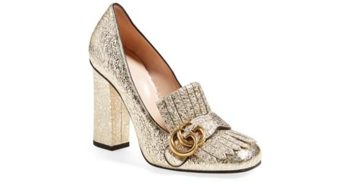 gucci marmont pumps