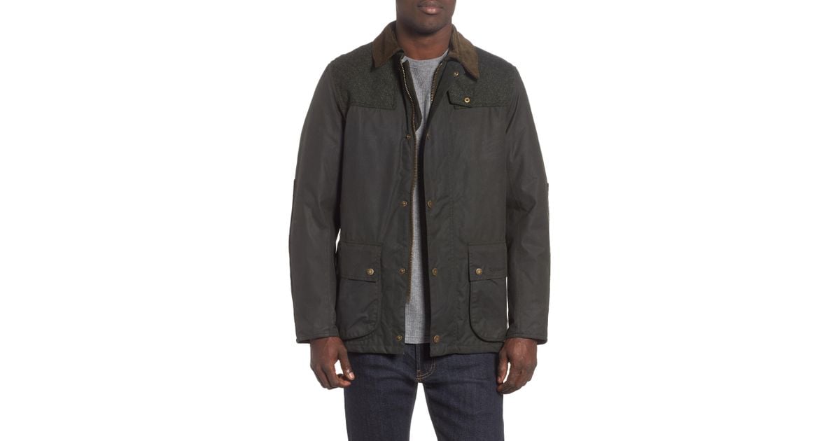 barbour wight waxed cotton jacket