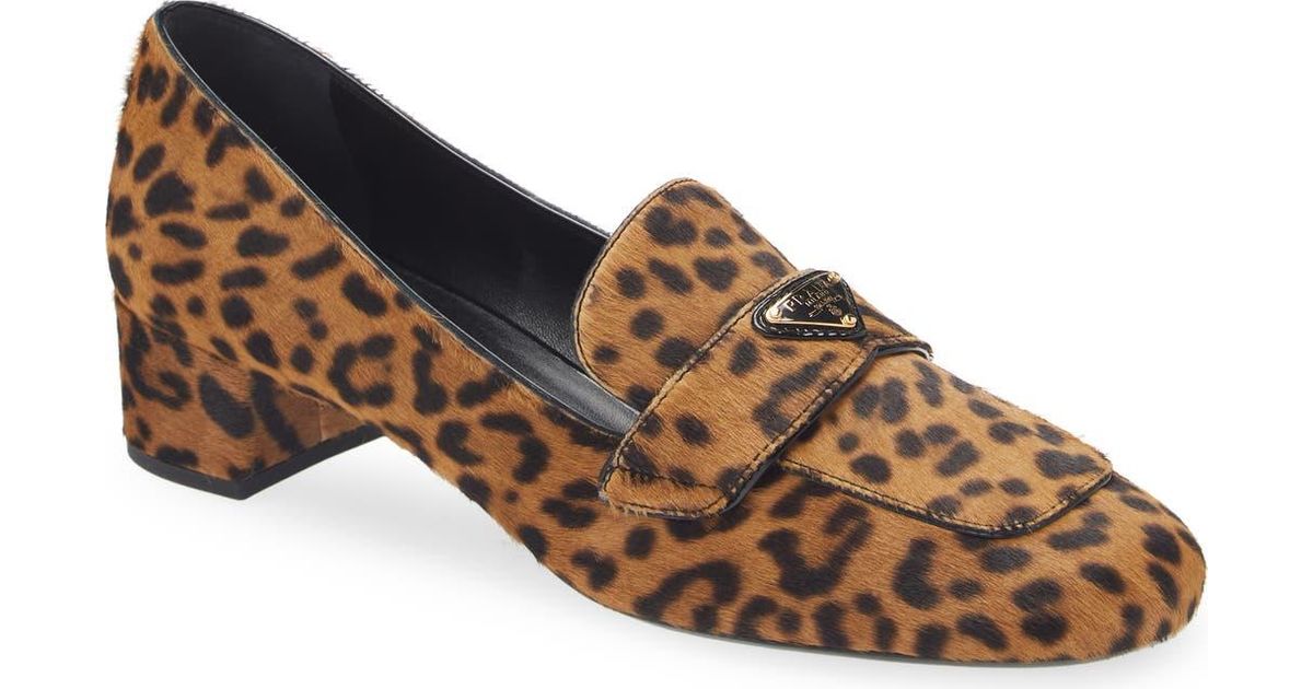 【関税&送料込】Prada Printed Calf Hair Slippers Prada Printed Calf Hair Slippers | italist