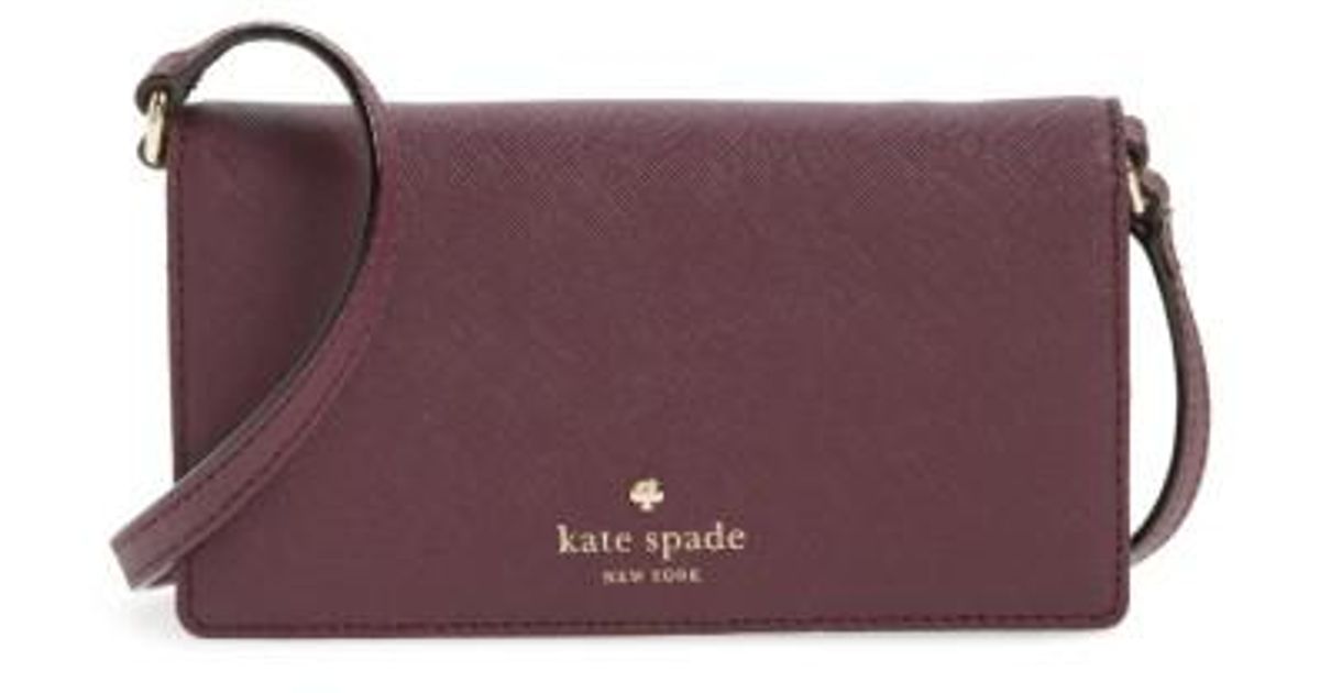 kate spade burgundy crossbody