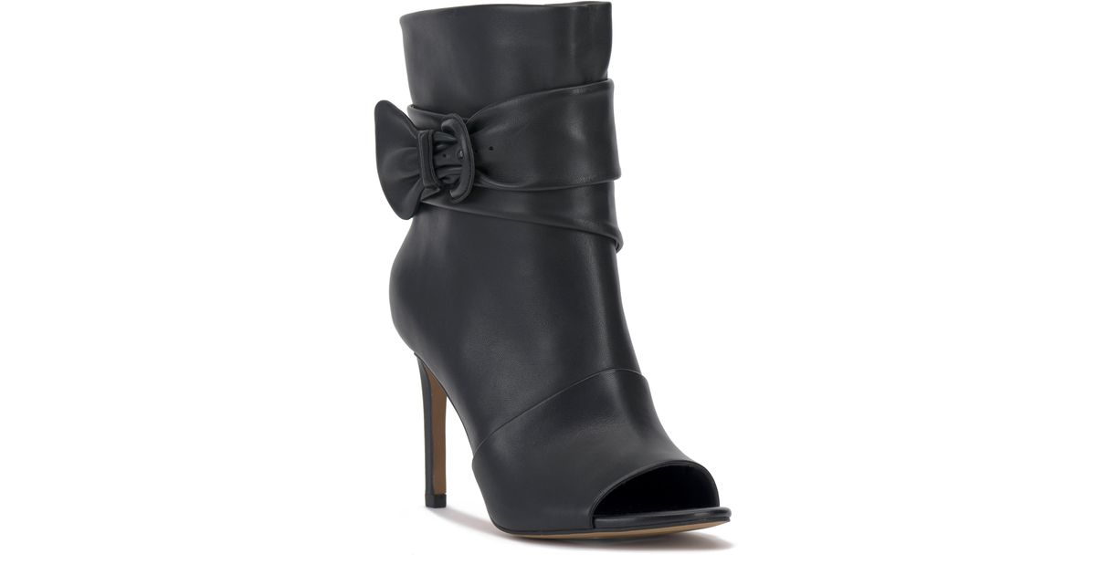 vince camuto fedrilla open toe bootie