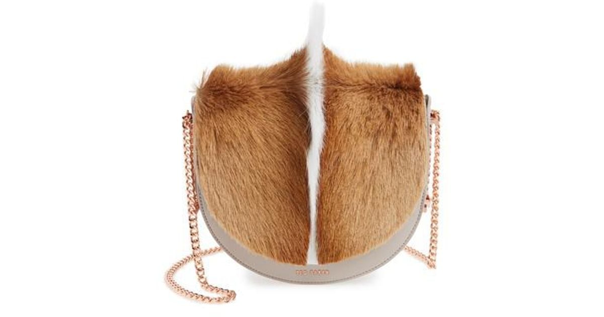 ted baker fur bag