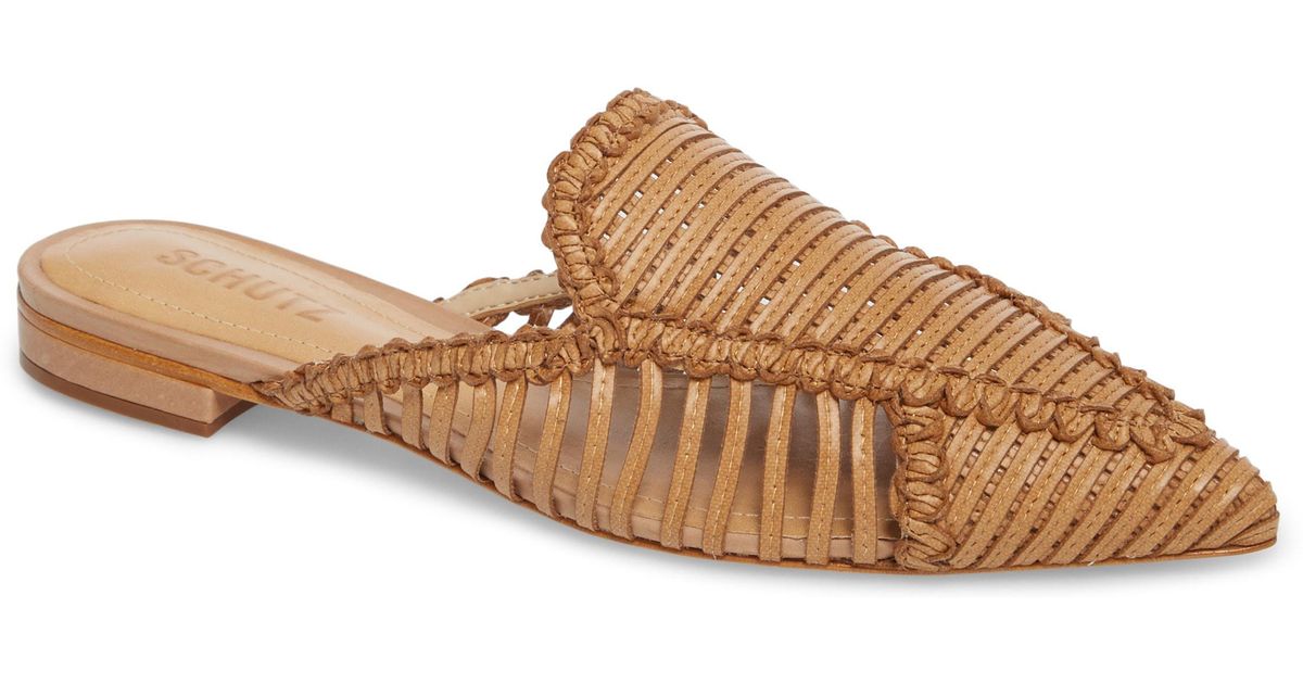 schutz marli huarache mule