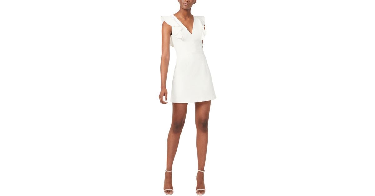french connection white whisper dress