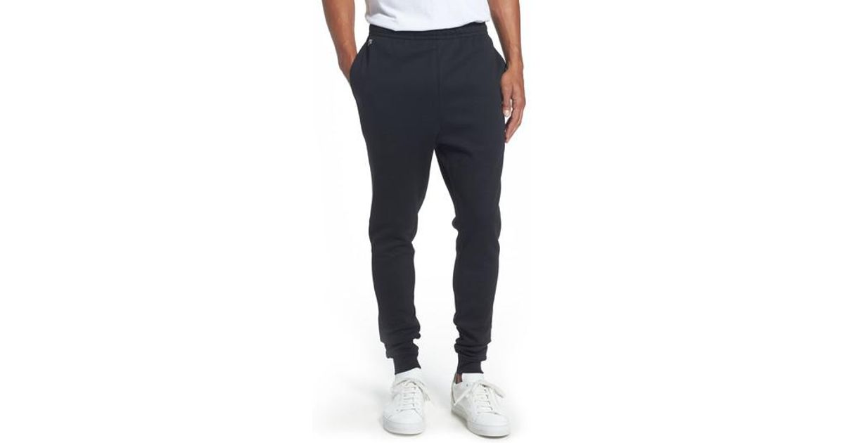 lacoste tapered joggers