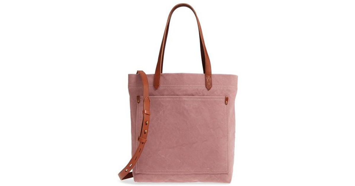 madewell medium canvas tote