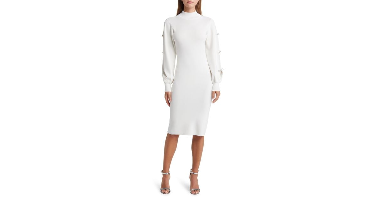 Eliza j top turtleneck sweater dress
