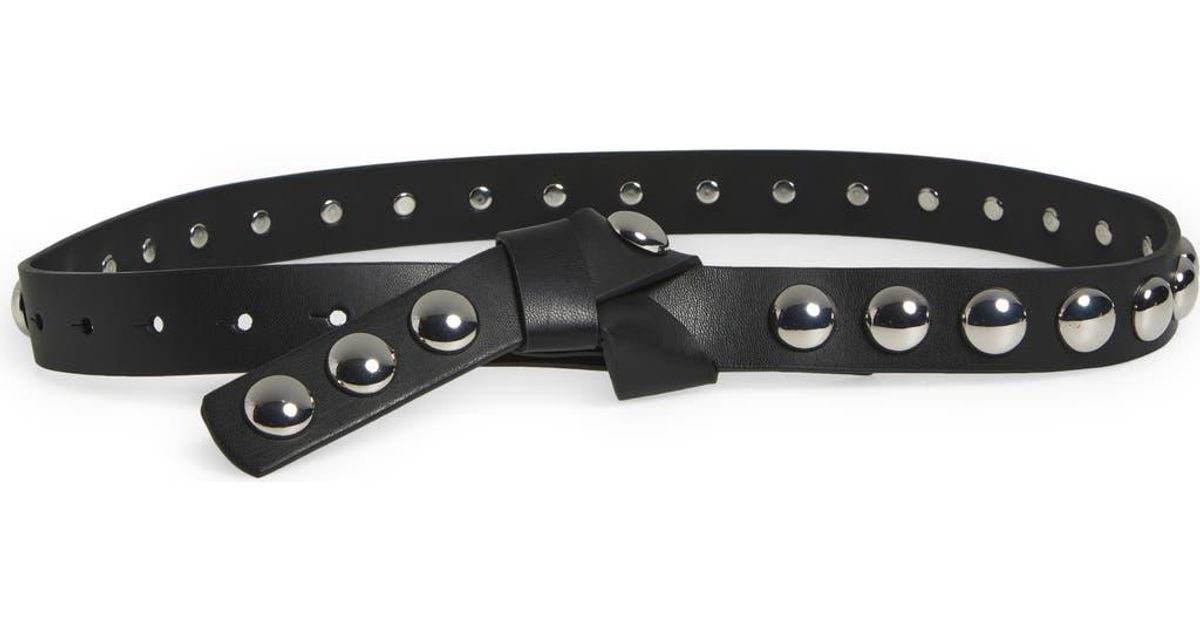 Treasure & Bond Riley Studded Belt in Black | Lyst
