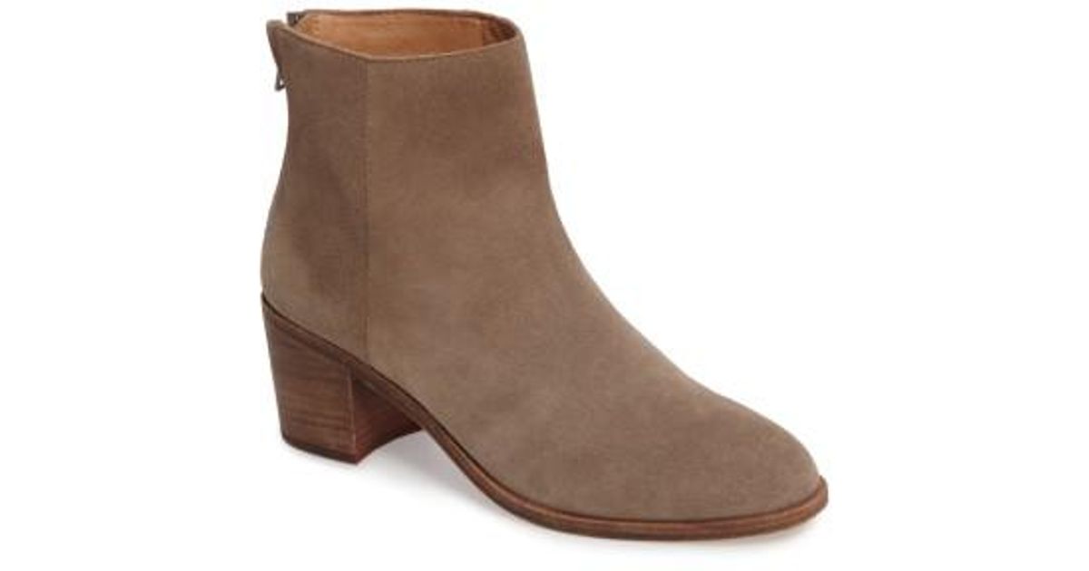 Madewell Denim Pauline Bootie in Brown 