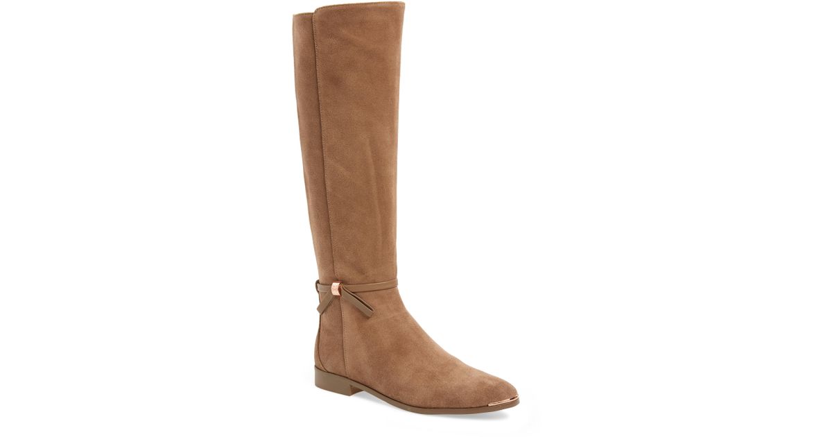 lykla knee high suede boots