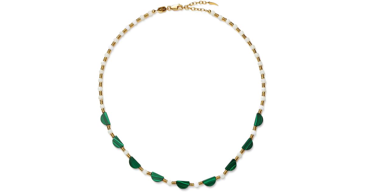Missoma Zenyu Seed Pearl Choker Necklace in Metallic | Lyst