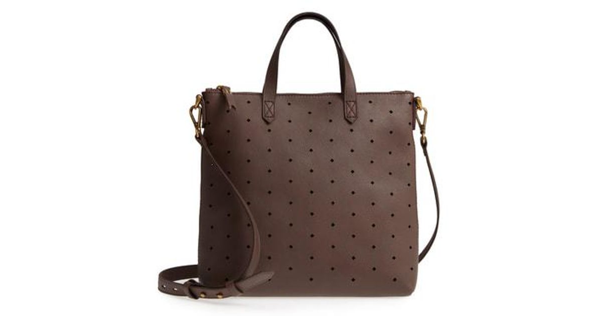 madewell perforated crossbody