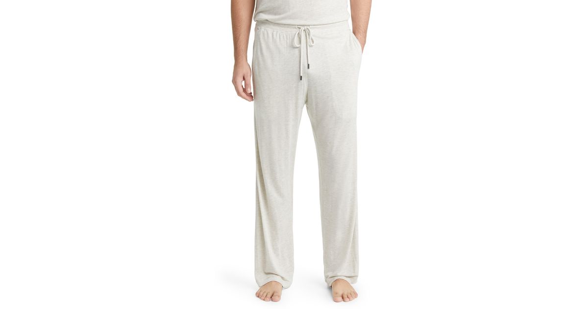 Daniel Buchler Knit Pajama Pants in Gray for Men | Lyst