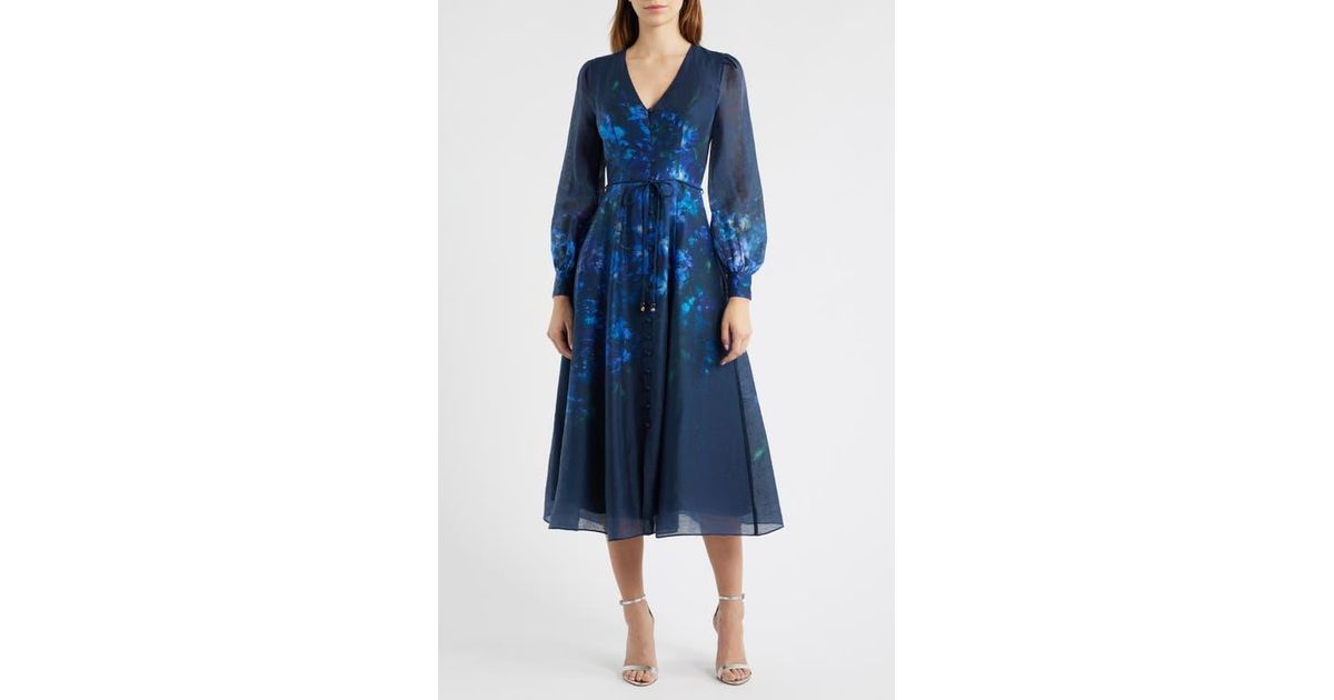 long wrap dresses with sleeves Mother of the Bride Long Flutter Sleeve Velvet Gown