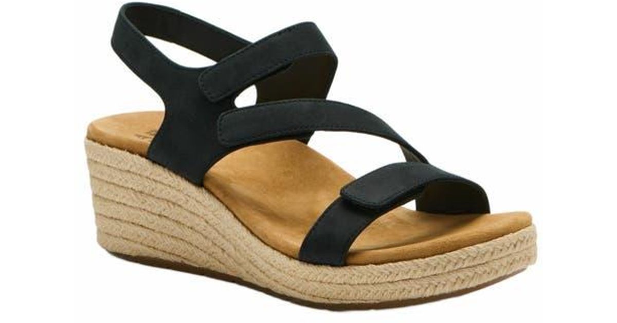 ABEO Riviera Adjustable Sandal in Black | Lyst