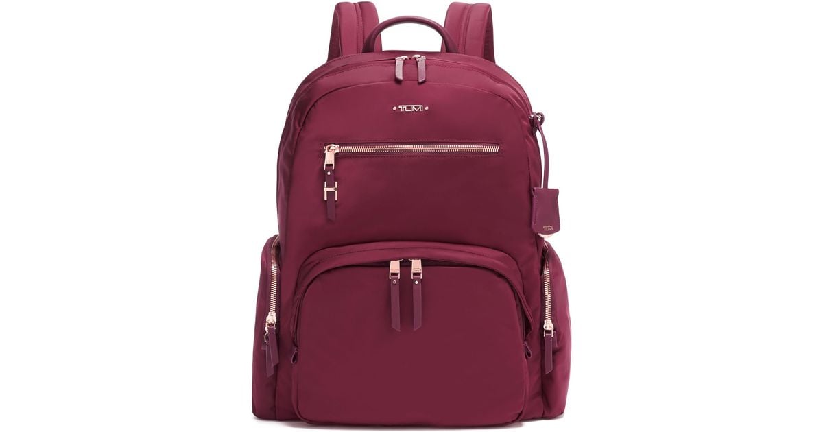 Tumi Carson Backpack in Red Lyst