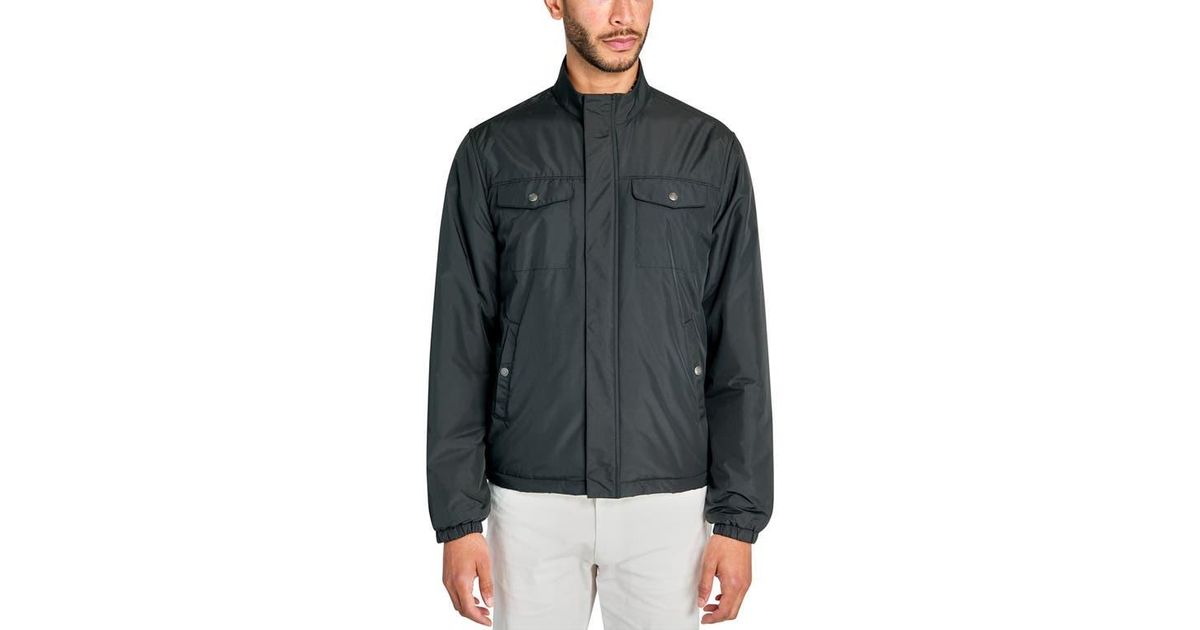 Constuct Jacket Con.struct Solid Hybrid Field Jacket in Gray for Men | Lyst