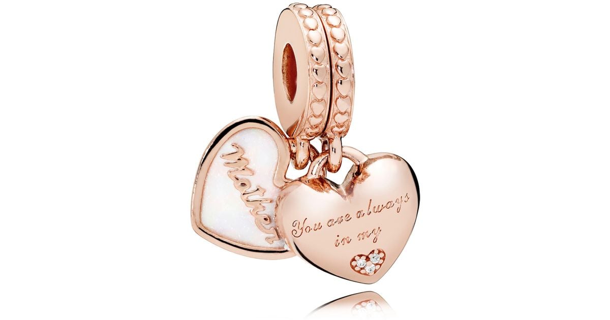 pandora charm rose gold heart pandora charm rose gold heart